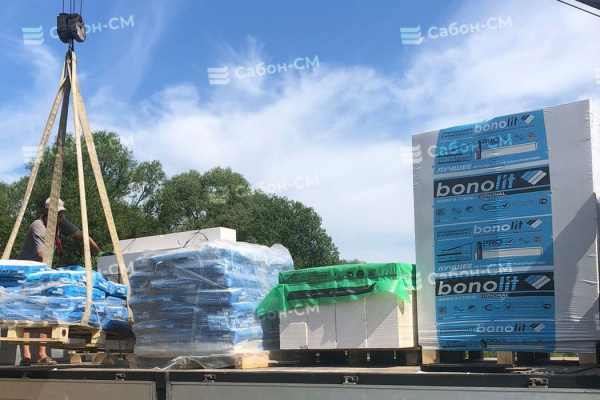 Пеноблоки стеновые Bonolit Малоярославец 625х200х500, D500