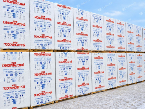 Газобетонные блоки ГК Газосиликат D600 600х400х250 стеновые